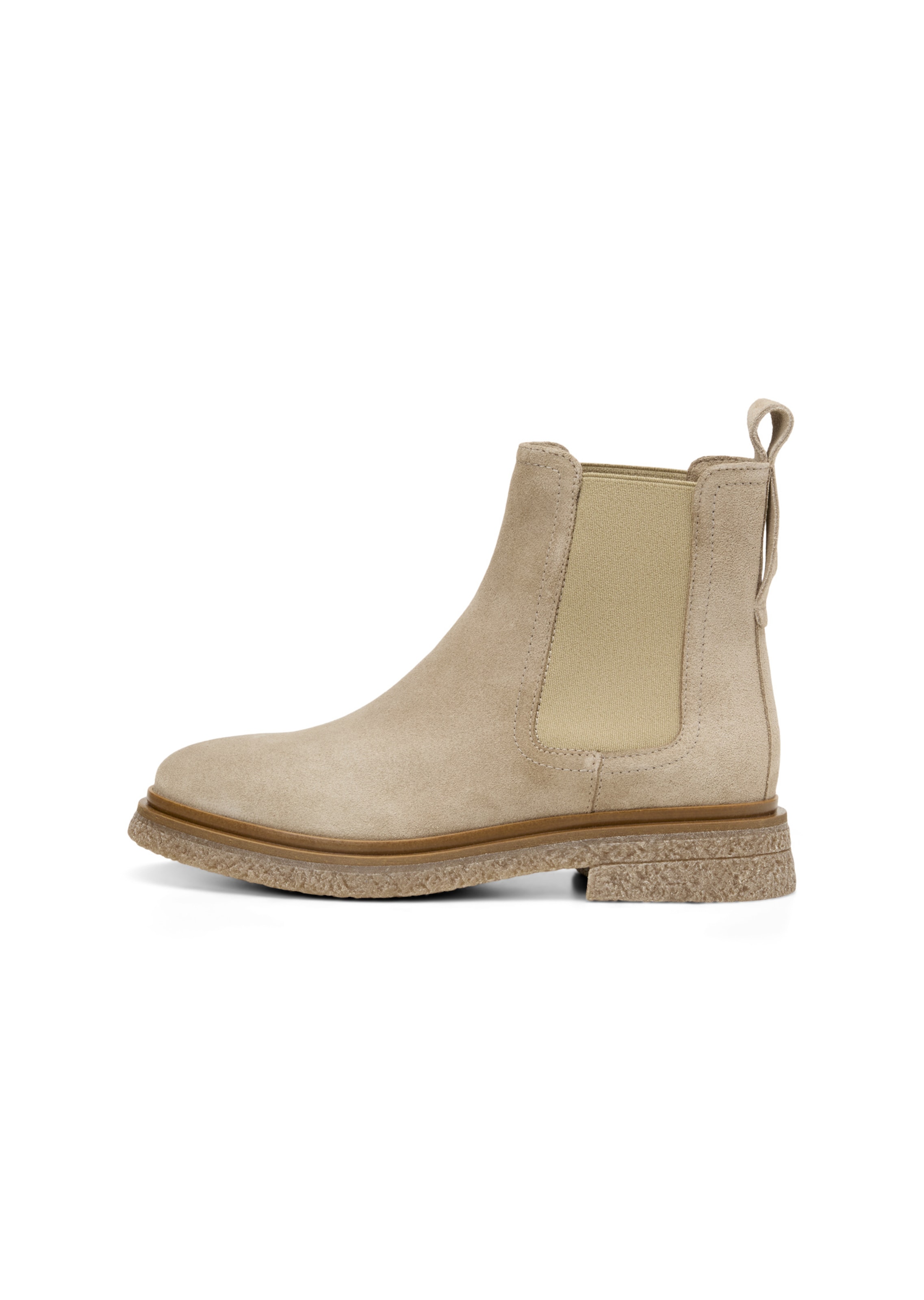 Marc O'Polo Chelsea boots in Beige: voorkant