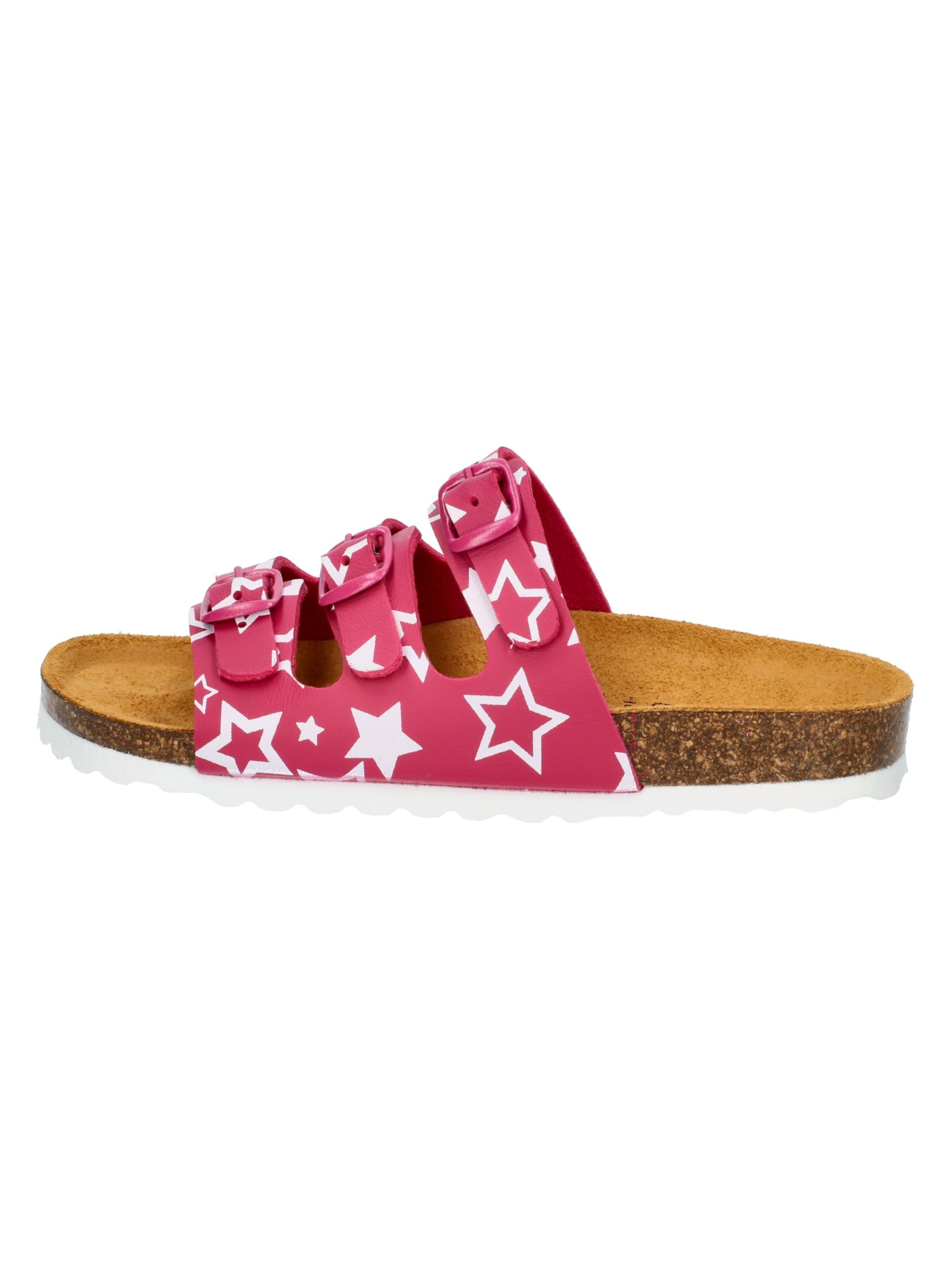 LICO Pantolette 'Bioline Star' in Pink
