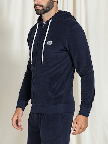Carrera Jeans Sweatjacke 'Replica Collection'‌‌‌‌‌‌‌‌ in Blau