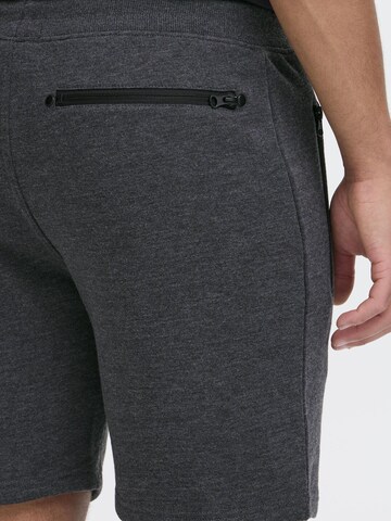 !Solid Regular Broek 'Taras' in Grijs
