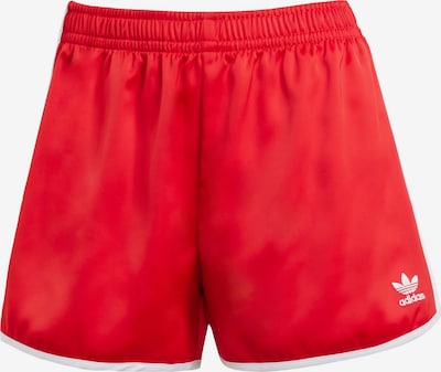 ADIDAS ORIGINALS Hlače 'Adicolor' u crvena / bijela, Pregled proizvoda