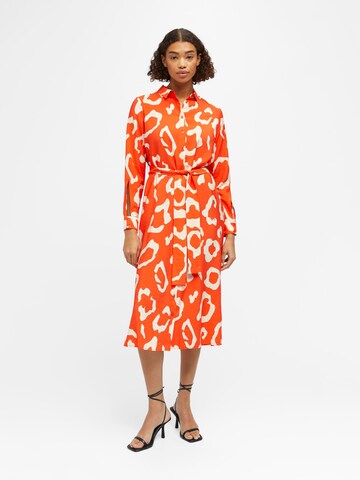 Robe-chemise 'Jacira Tilda' OBJECT en orange