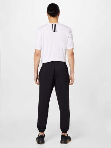ADIDAS SPORTSWEAR Tapered Sports trousers 'All Szn' in Black
