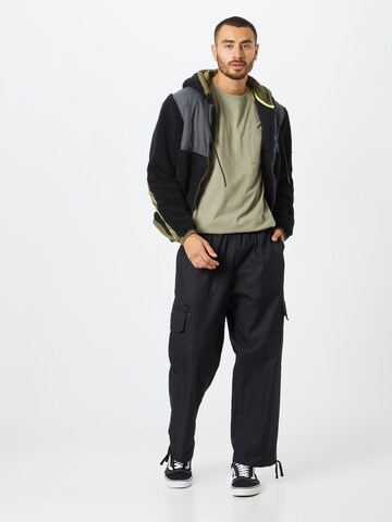 North Sails Fleece jas in Zwart