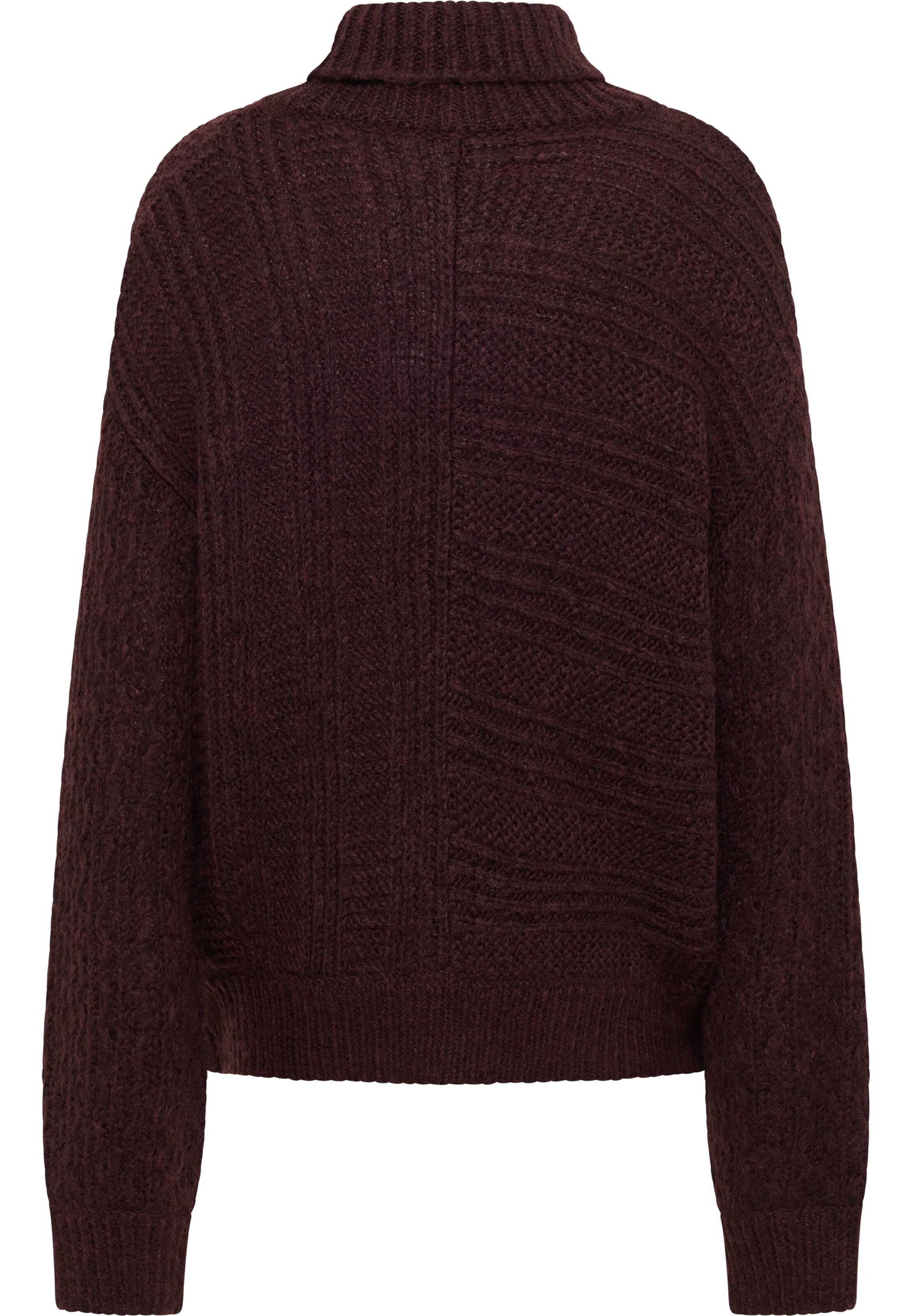 MUSTANG Sweater 'Style Rosie' in Brown