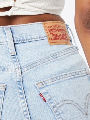 LEVI'S ® Flared Farmer 'High Waisted Crop Flare' - kék