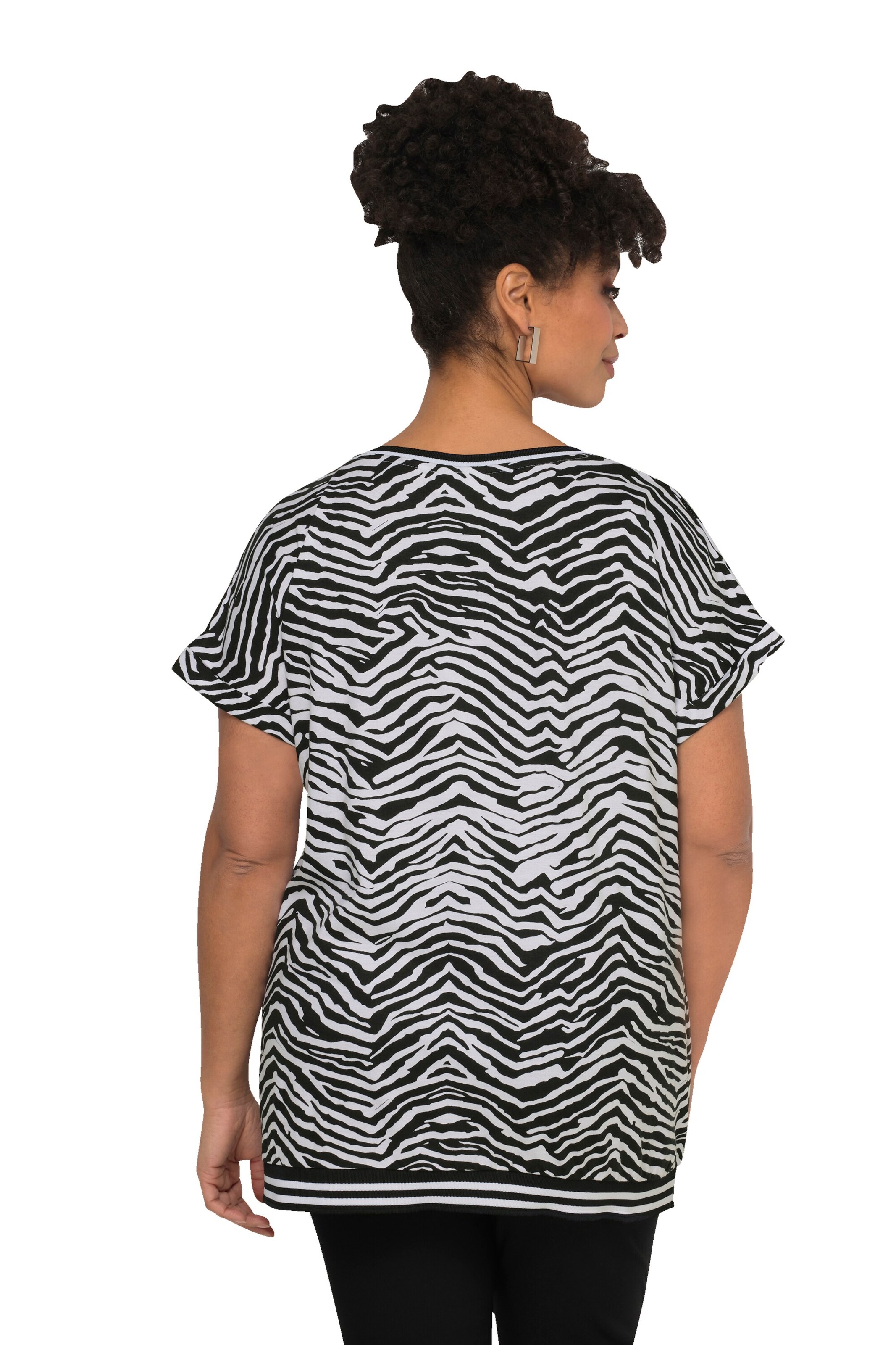 MIAMODA Shirt in Black