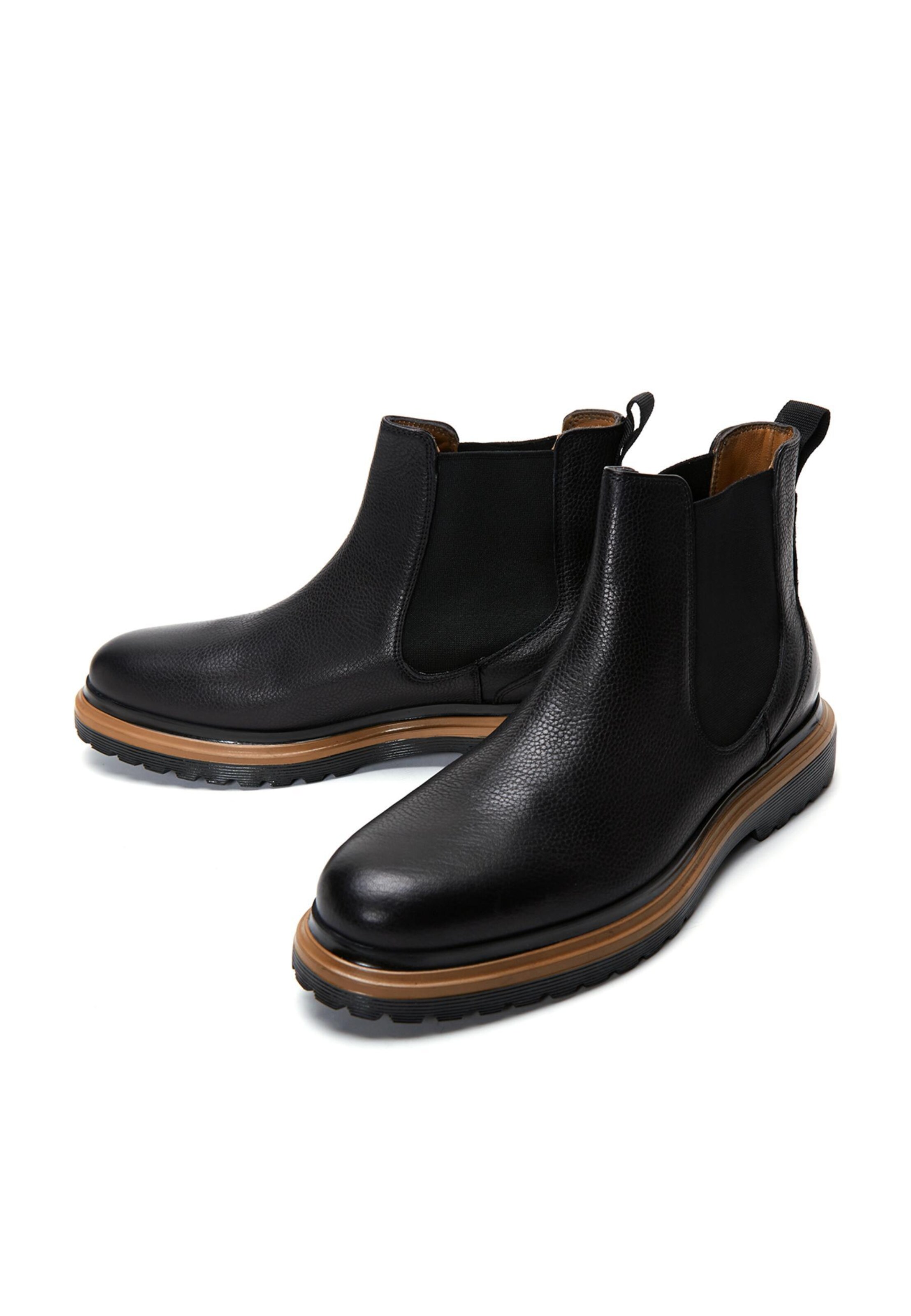 Derimod Chelsea boots in Zwart