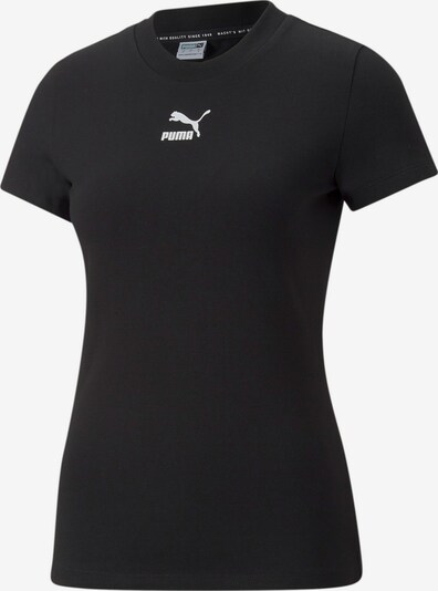 PUMA T-Shirt in schwarz / weiß, Produktansicht