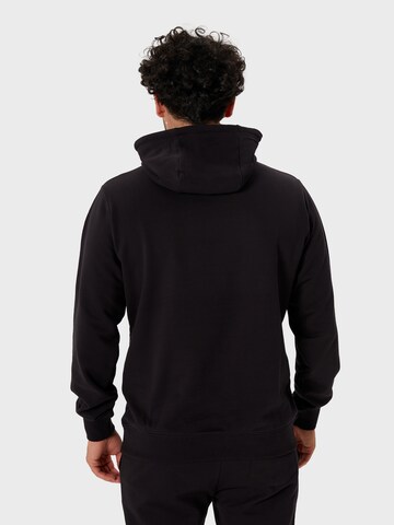 Oldskull Sweatshirt 'Samurai' in Black: front