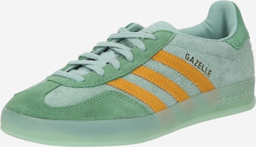 ADIDAS ORIGINALS Platform trainers 'Gazelle' in Green: front