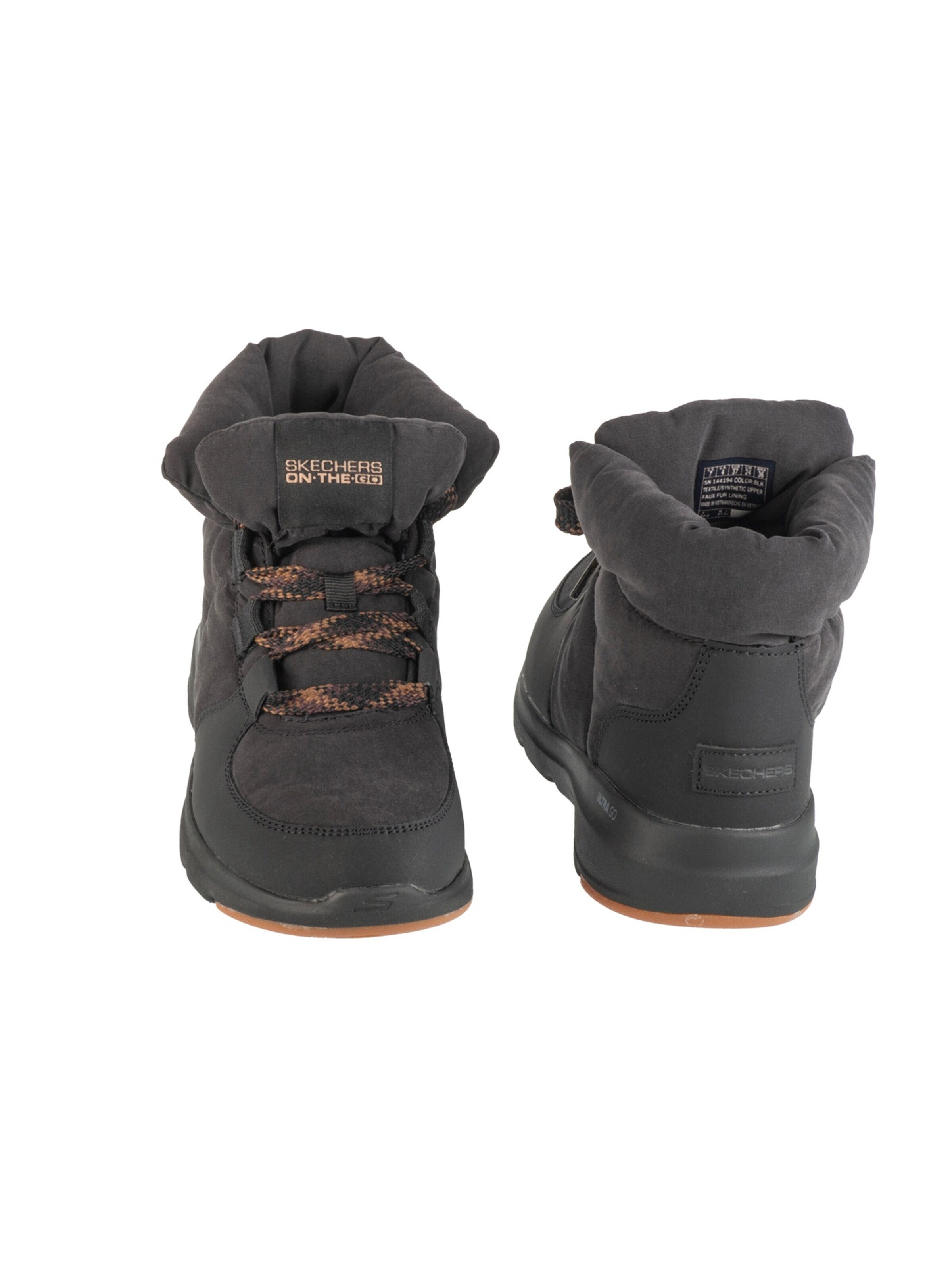 Bottes à lacets 'Glacial Ultra - Trend Up' SKECHERS en noir