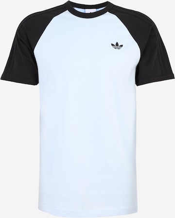 ADIDAS ORIGINALS Majica '3-STRIPES' | bela barva: sprednja stran