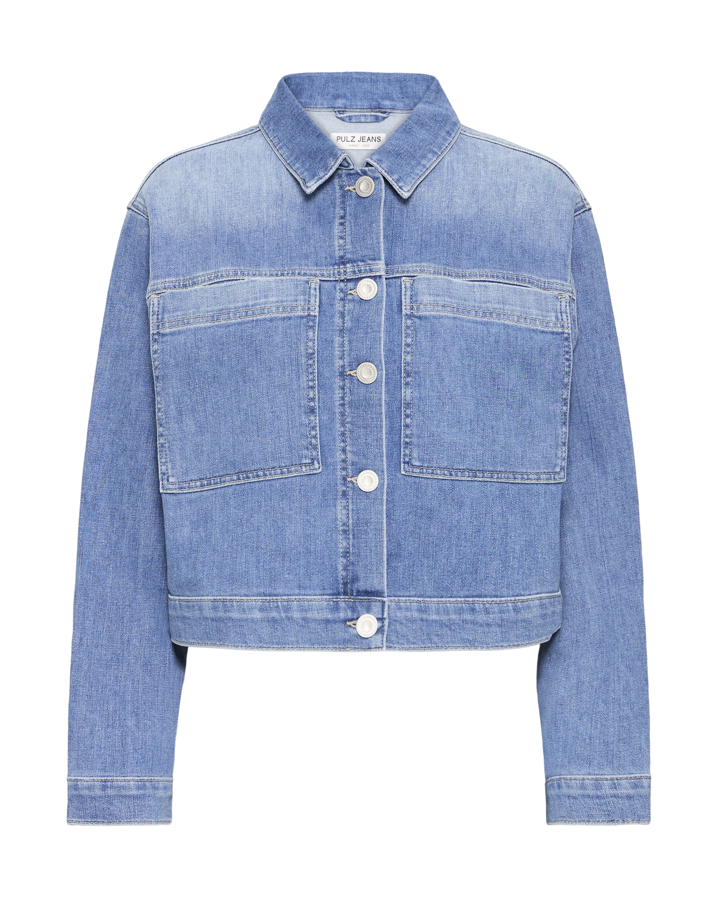 Veste mi-saison 'PZAnni' Pulz en bleu : devant