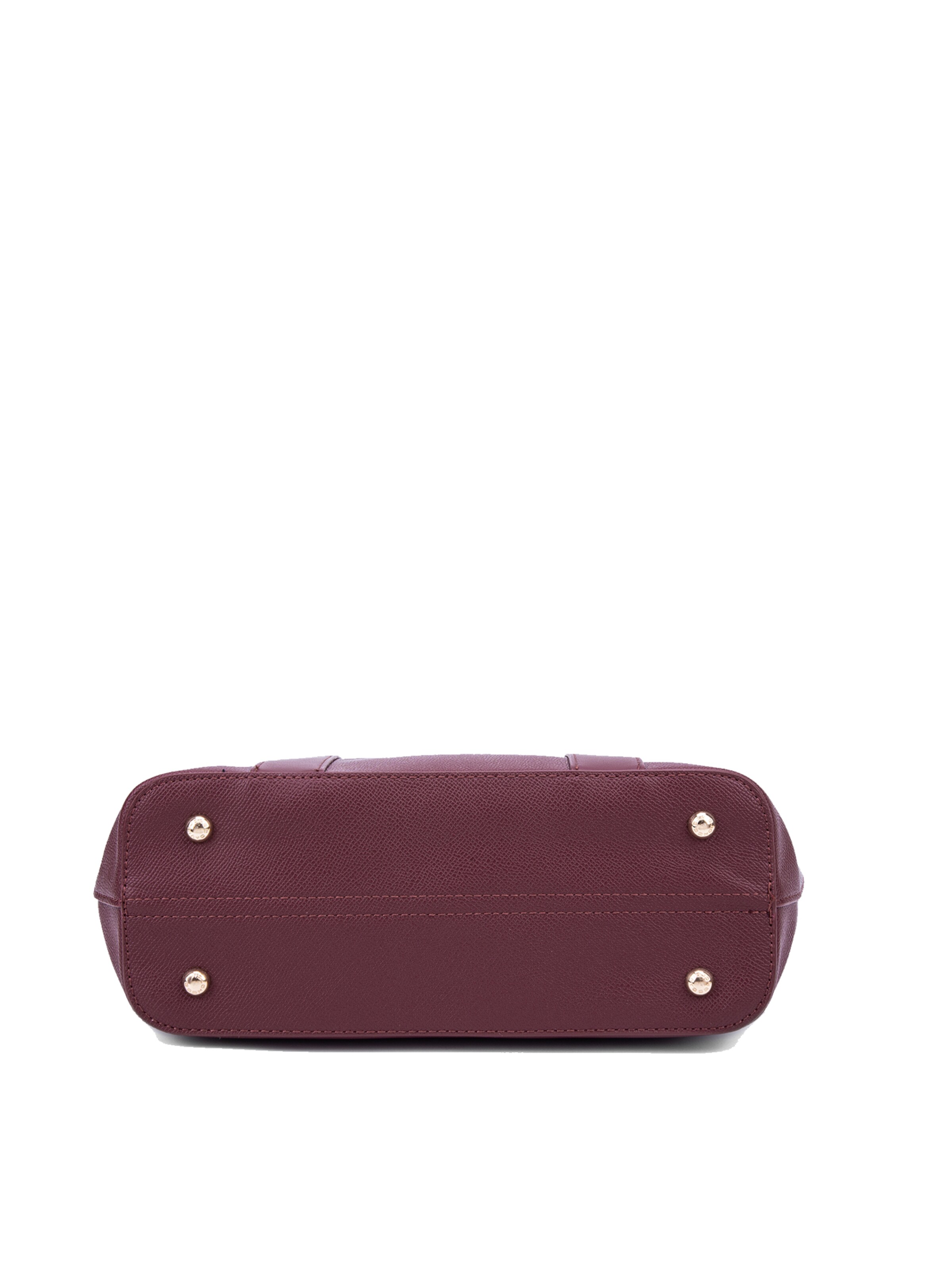 Borsa a spalla 'Borsa a Spalla Donna Vegan Leather 36x23 cm - Chiusura Zip' di David Jones in rosso