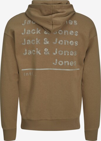 JACK & JONES - Sweatshirt 'Billy' em castanho