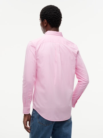 TOMMY HILFIGER Slim fit Skjorta 'FLEX' i rosa