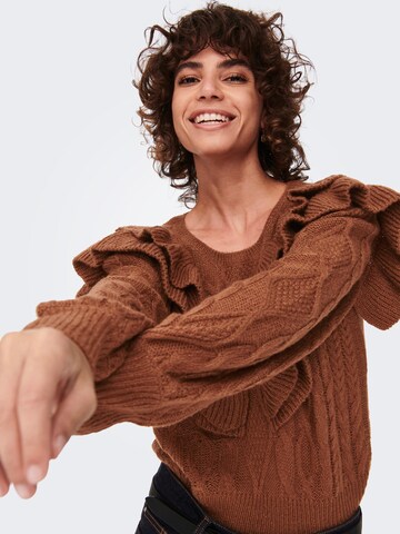 JDY Sweater in Brown