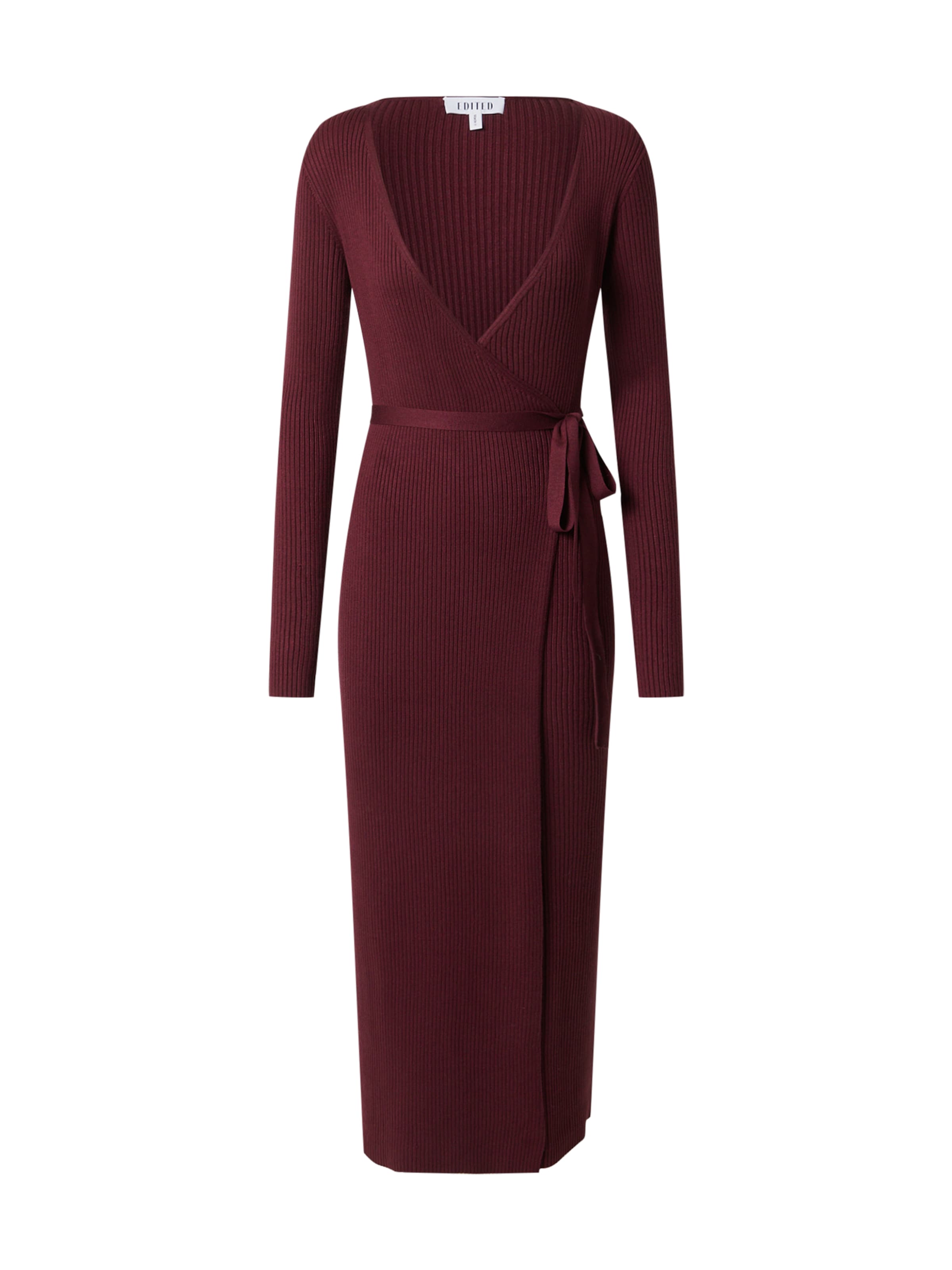 EDITEDPletena haljina 'Mailien' - crvena boja: prednji dio