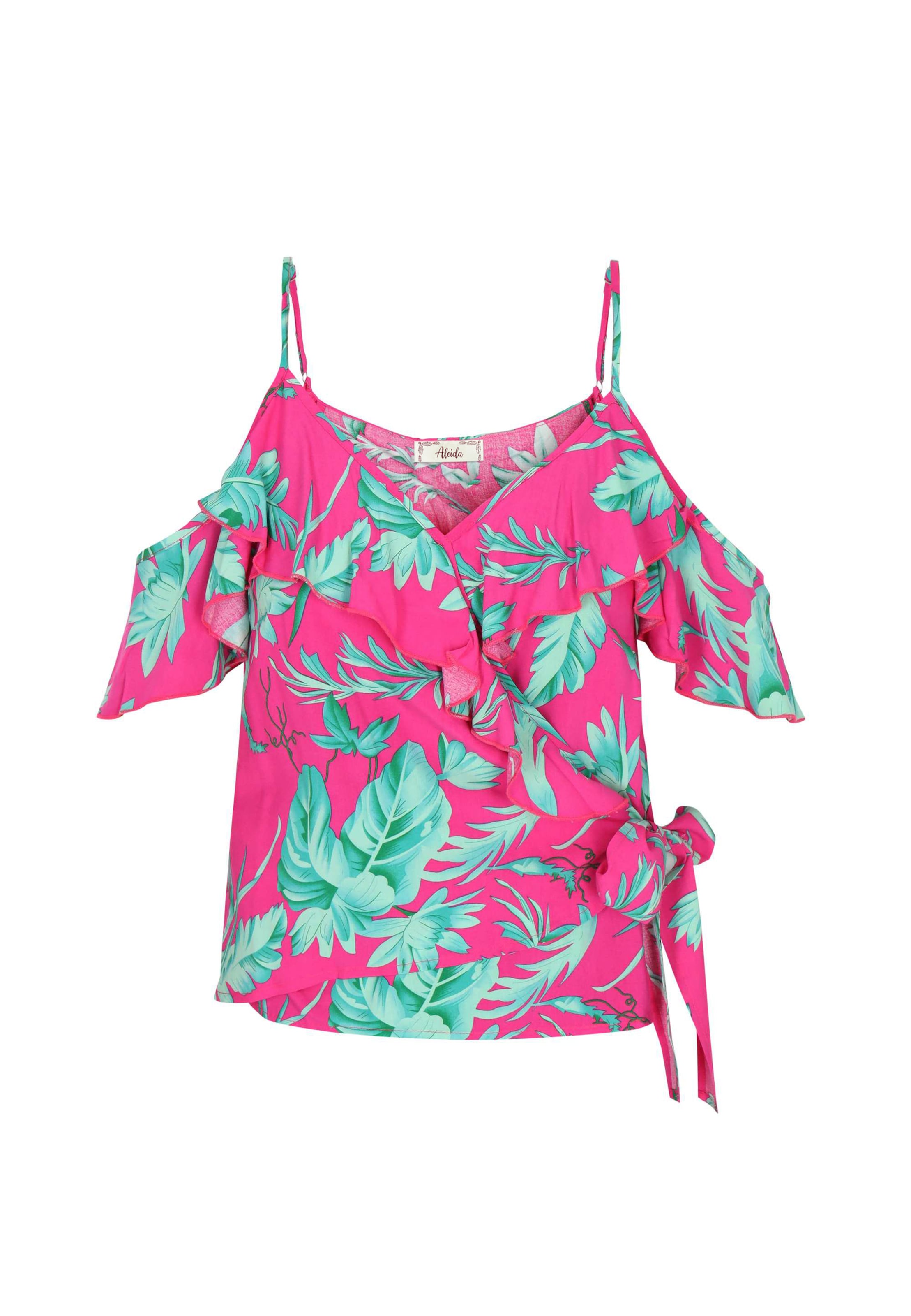 aleida - Blusa en rosa: frente