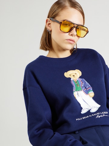 mėlyna Polo Ralph Lauren Megztinis be užsegimo