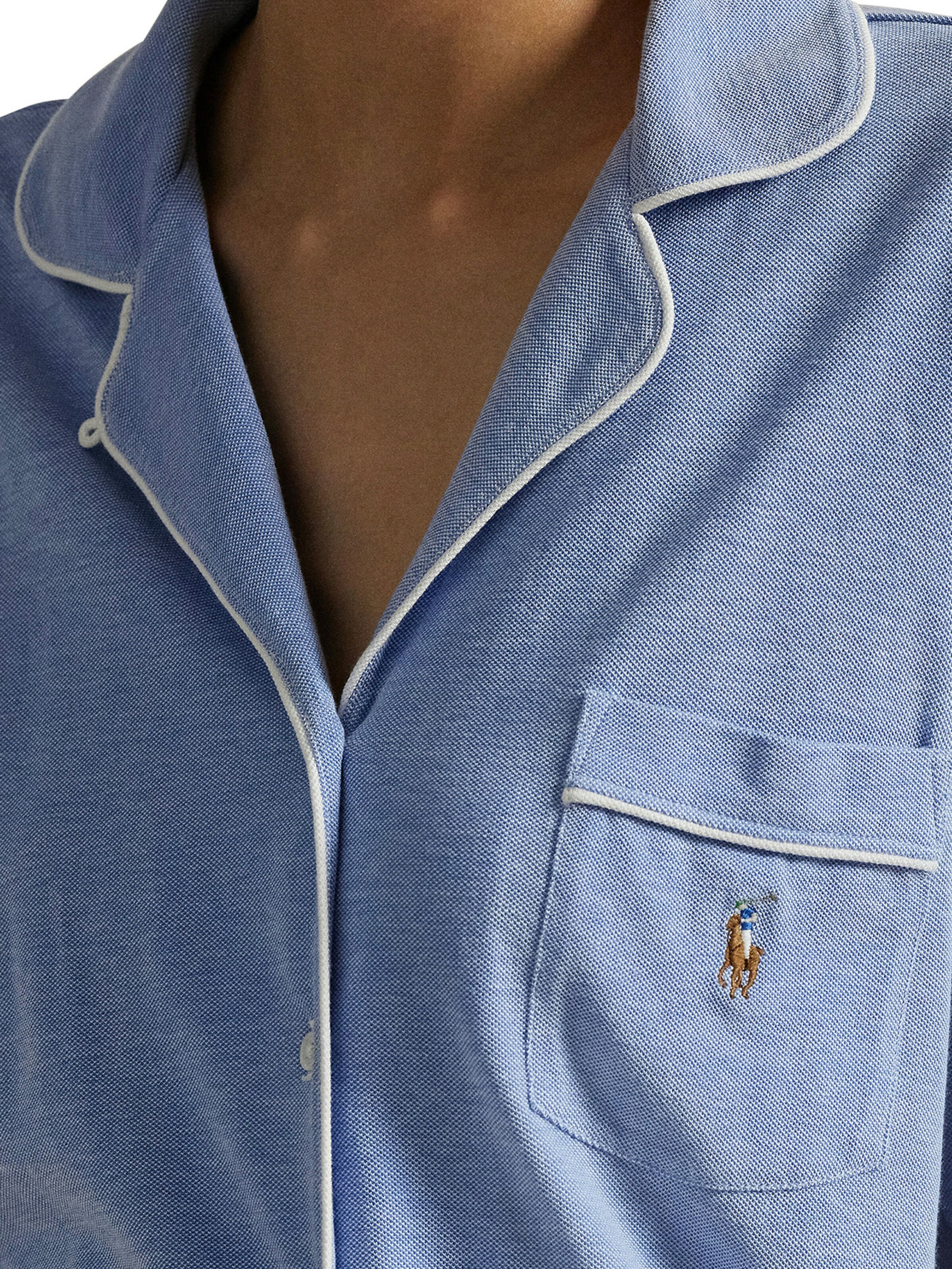 Pyjama ' Knit Oxford ' Polo Ralph Lauren en bleu