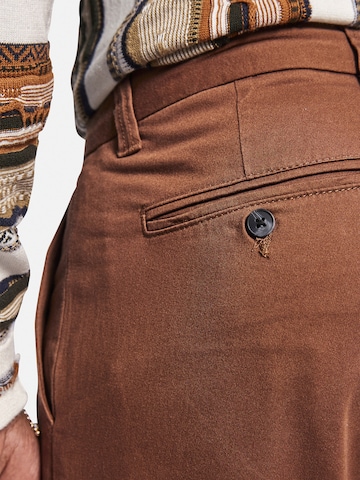 Redefined Rebel Regular Chino trousers 'Ethan' in Brown