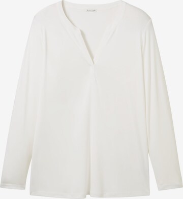 Tom Tailor Women + Shirt in White: front