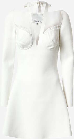 3.1 Phillip Lim Koktejl obleka | bela barva, Prikaz izdelka