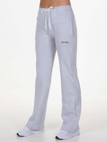 Loosefit Pantaloni 'Comfy' di Divina in grigio