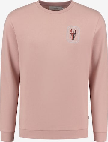 Shiwi Sweatshirt 'Lobster' i rosa: framsida