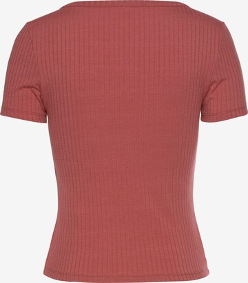 LASCANA Shirt in Rood