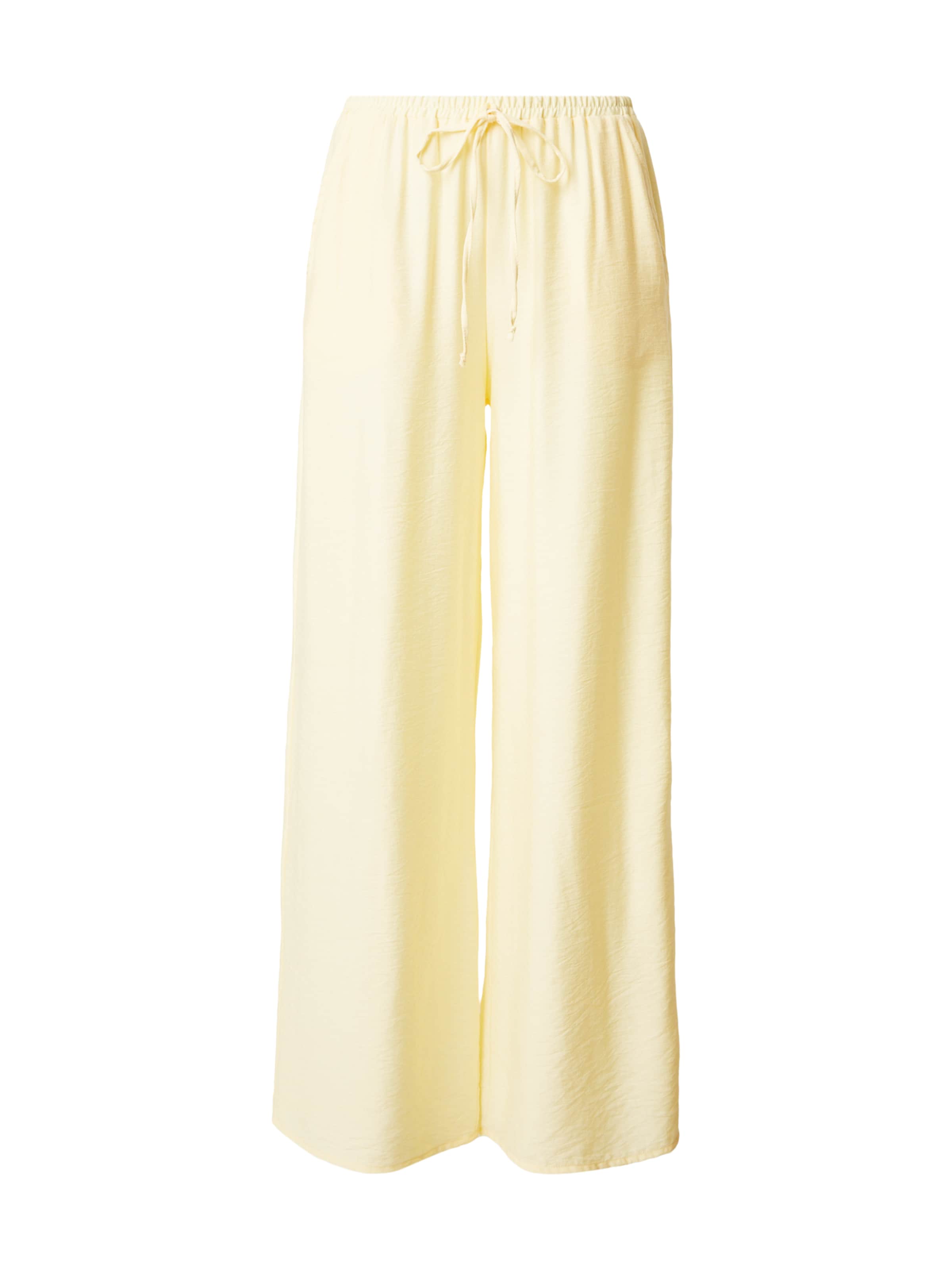 ABOUT YOU Broek 'Lenni' in Geel: voorkant
