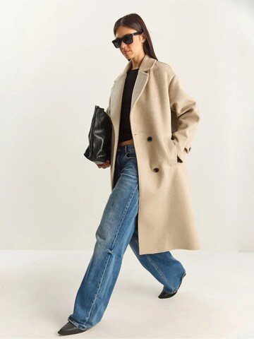 Bianco Lucci - Sobretudo meia-estação em mistura de cores