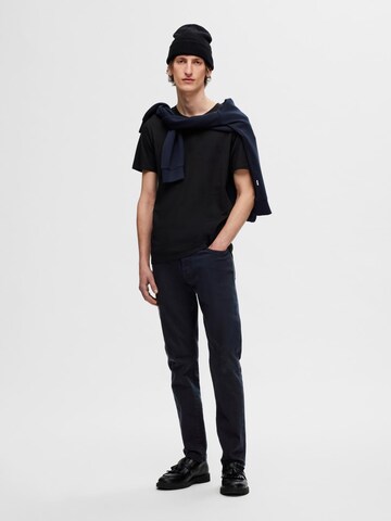 Maglietta 'Roland' di SELECTED HOMME in nero