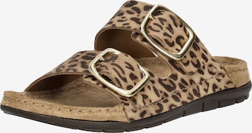 Mule ROHDE en marron : devant