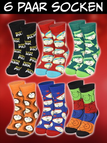 United Labels Socken 'Adventskalender South Park mit 12 Paar'‌‌‌ in Mischfarben