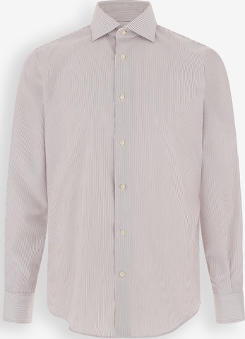 Regular fit Camicia di Boggi Milano in lilla: frontale