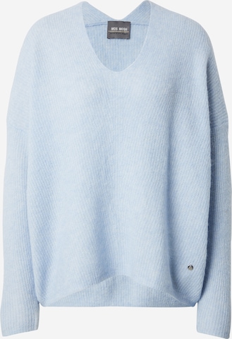 Pull-over MOS MOSH en bleu : devant