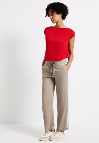 STREET ONE Loose fit Pants in Beige