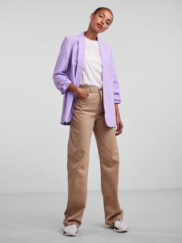 Blazer 'PCBOSELLA' PIECES en violet