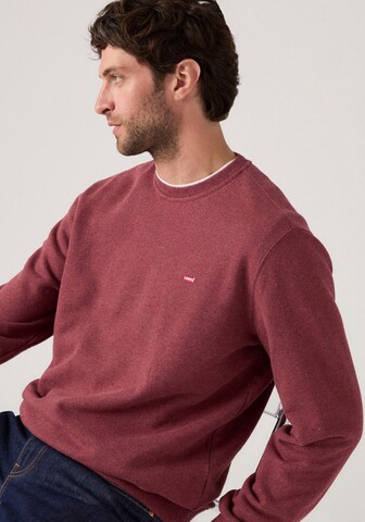 LEVI'S ® Regular Fit Sweatshirt in Rot