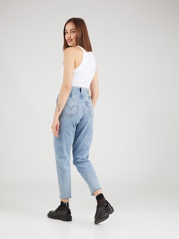 LEVI'S ® Tapered Jeans 'HW Mom Jean Altered' in Blau