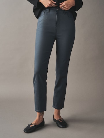 Slimfit Jeans de la Next pe albastru: față