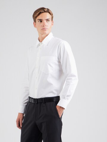 Studio Seidensticker Regular fit Business shirt in White: front