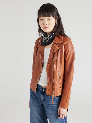 Gipsy Between-Season Jacket 'Cadiz' in Brown: front