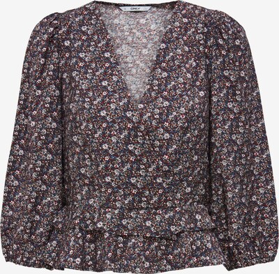 ONLY Blouse 'Candy' in Navy / Smoke blue / Light brown / Dark red / White, Item view
