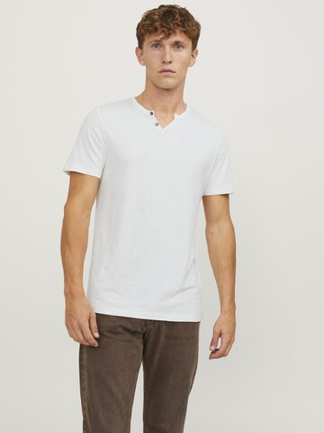 JACK & JONES Regular Fit T-Shirt 'JJESPLIT' in Grau