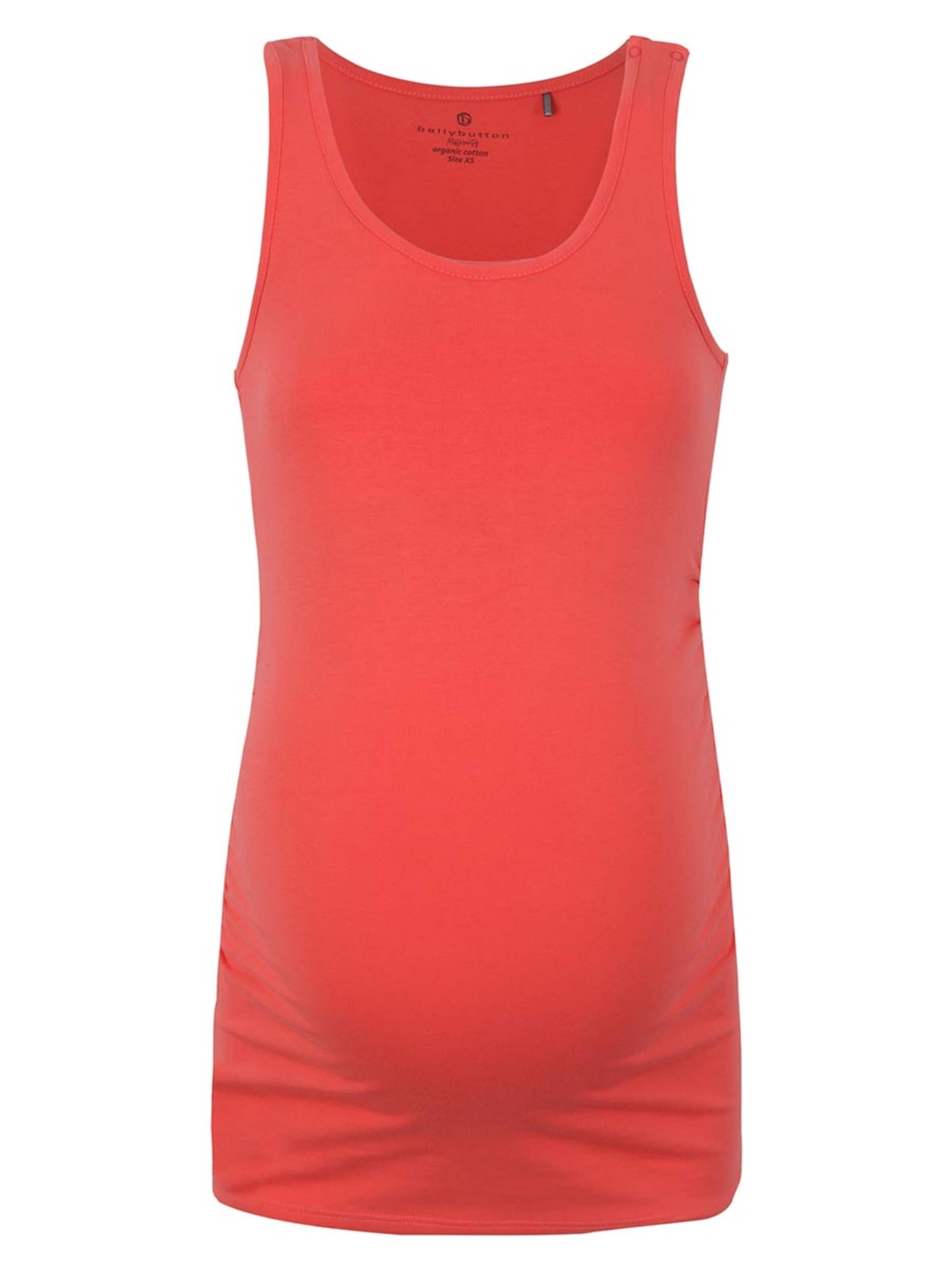 BELLYBUTTON Top in Rot: Vorderseite