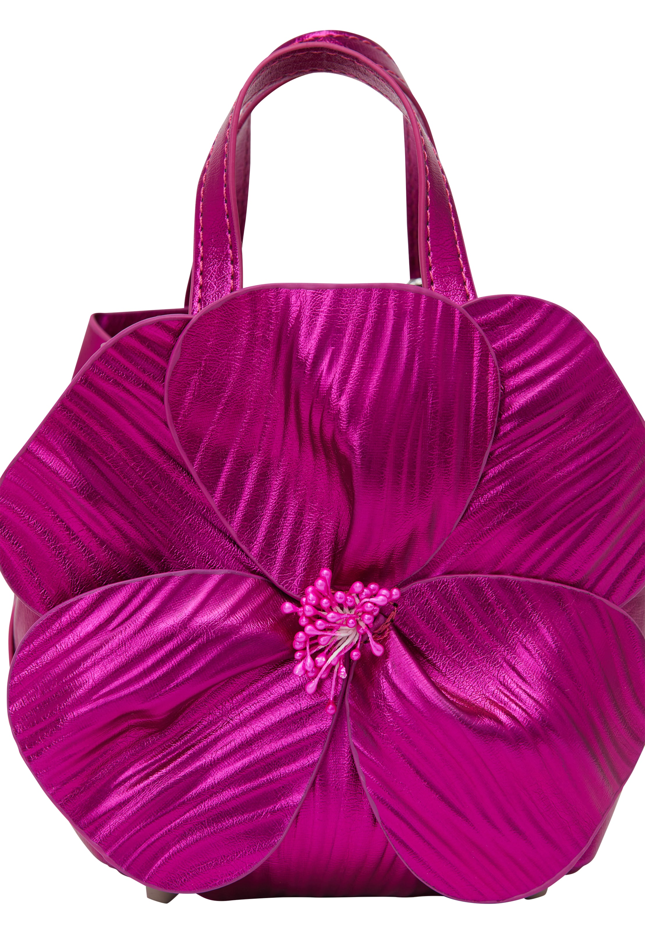 rozā faina "Clutch" stila somiņa